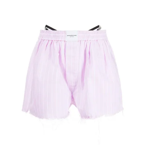 Alexander Wang Casual Shorts Women's Light Pink