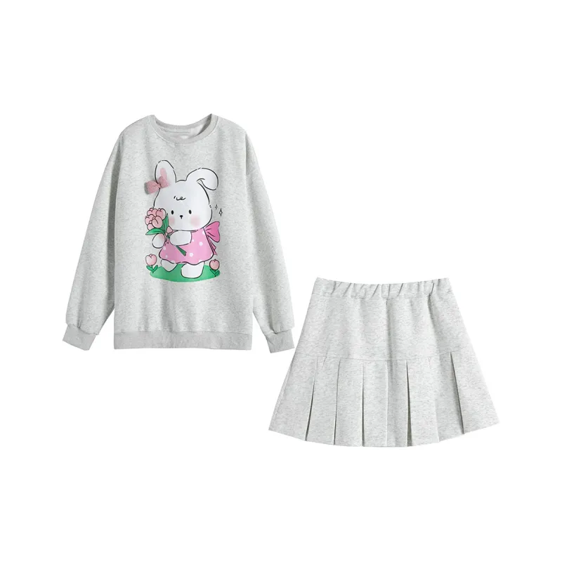 9 Cat Treat Sticks Sweatshirt Set Women's-0