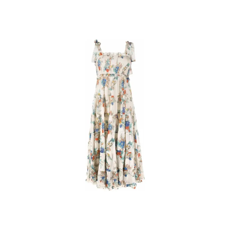 Zimmermann Sleeveless Dresses Women's White-0