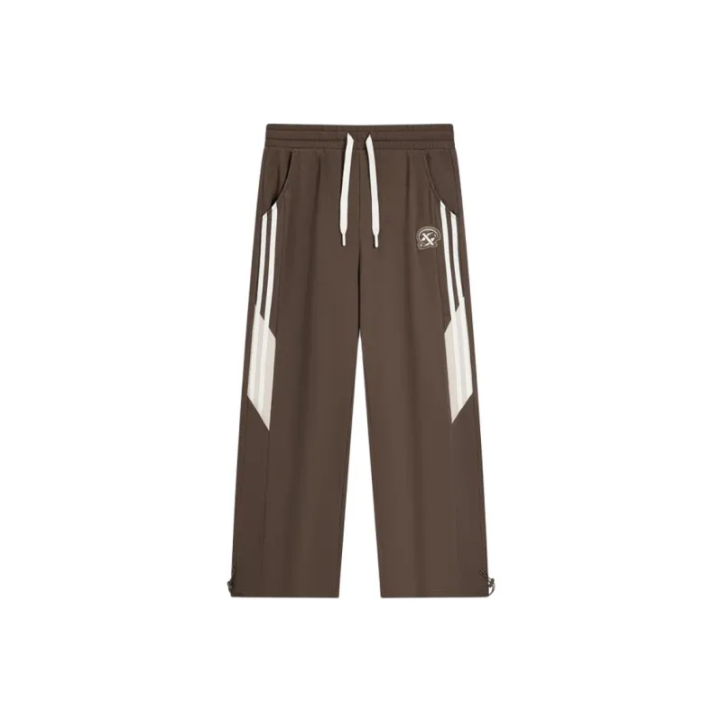 XTEP Casual Pants Women's Coffee Brown/Latte Brown-0