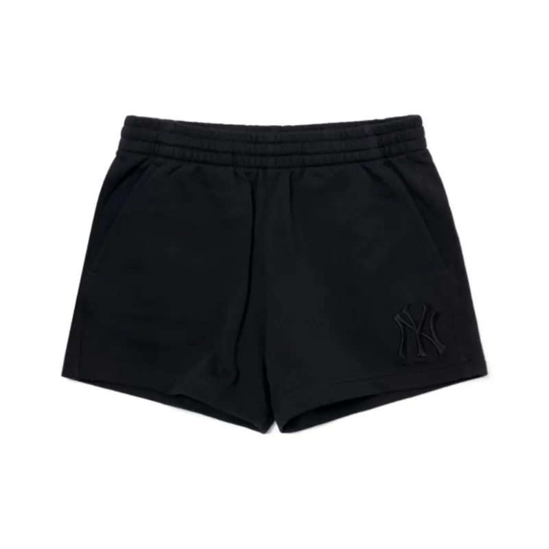 MLB Mlb Base Logo Casual Shorts Women's Black-0
