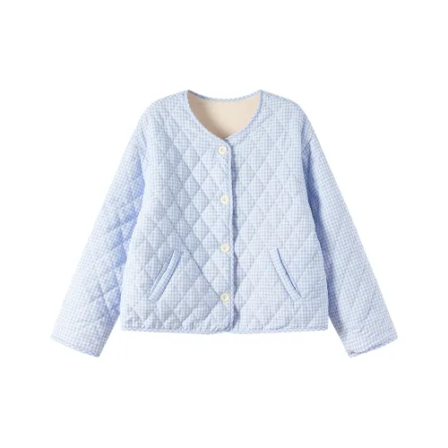 XUANSHU Detail Jacket Women's Cream Blue