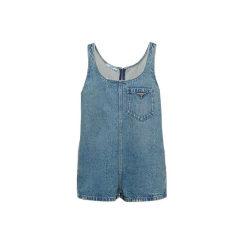 PRADA Jumpsuit Women's Medium Blue