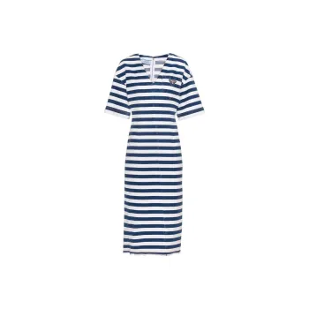 PRADA Short-Sleeved Dresses Women's Blue