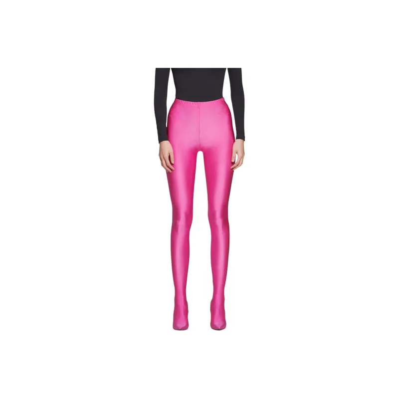 Balenciaga SS24 Leggings Slim Fit Women's Pink-0
