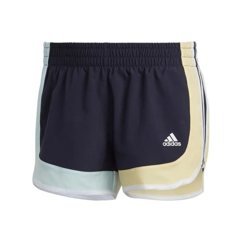 Adidas Free Shipping With AdiClub Marathon 20 Colorblock Running Shorts-0