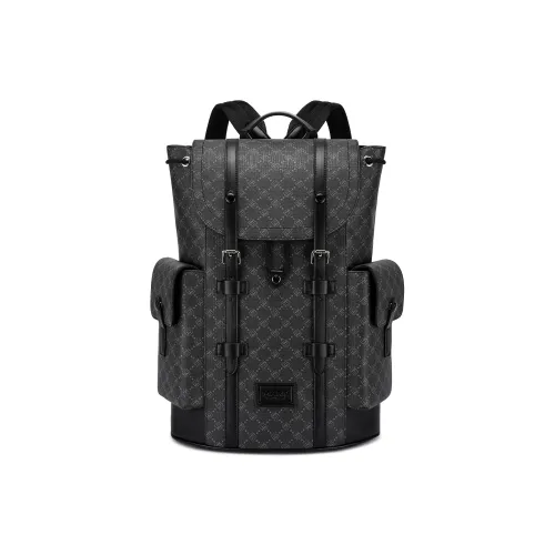 FAIRWHALE PVC Backpack Laptop Bag Regular Men's Multicolor