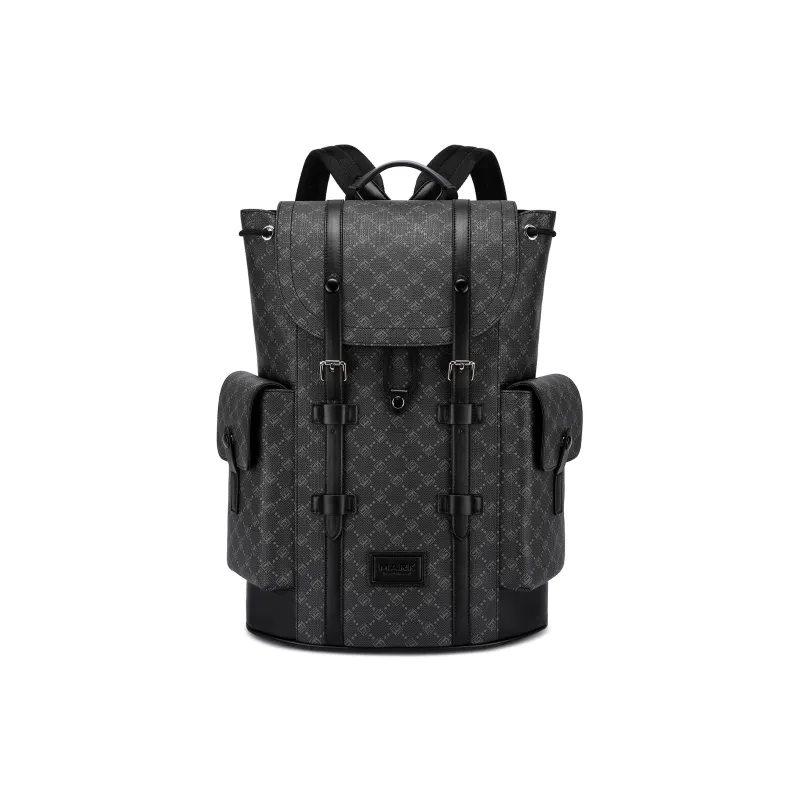 FAIRWHALE PVC Backpack Laptop Bag Regular Men's Multicolor-0