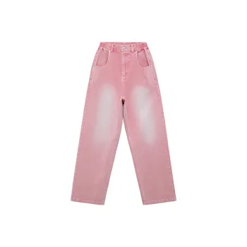 TEMPLER OF FAITH Straight Jeans Women's Pink