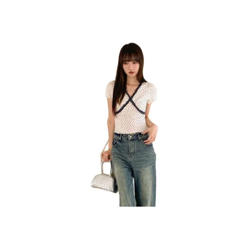 Mu Xiao Xin Set in Sleeve T Shirt Women's