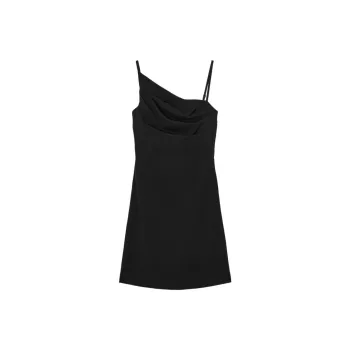 COS Slip Dresses Women's Black