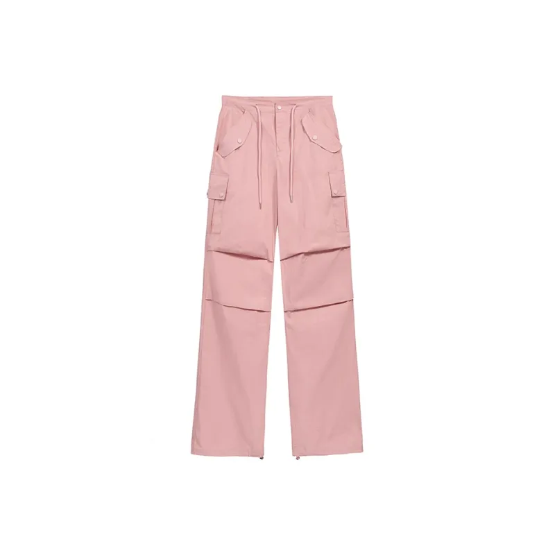 Adeworn Cargo Pants Women's Pink-0