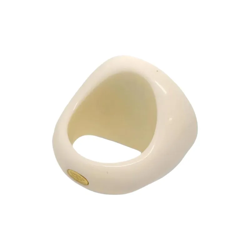 CHANEL 2002 Floral print Ring-1