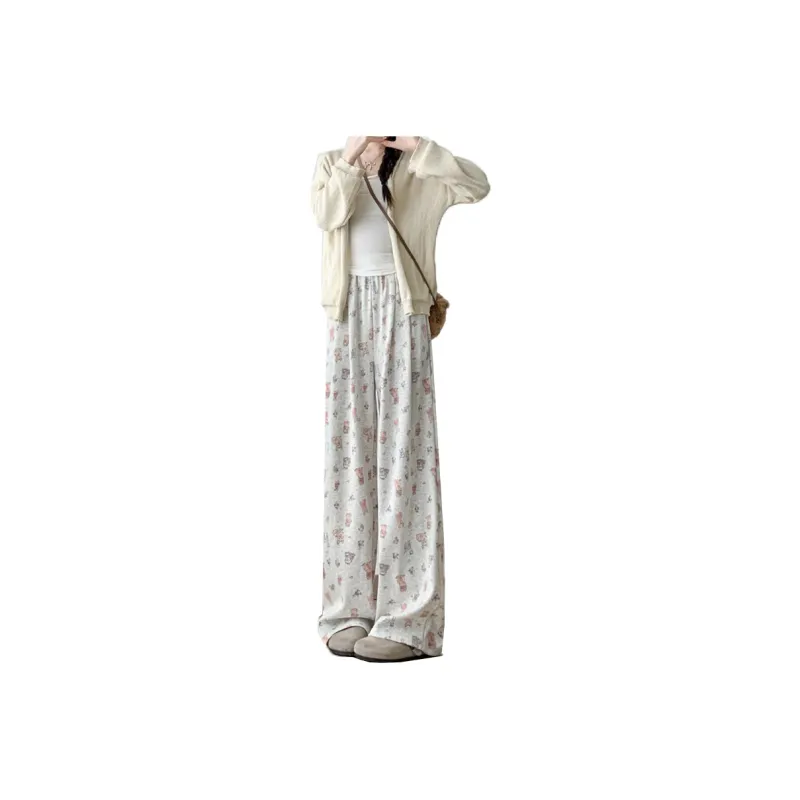 ORIGIN Casual Pants Women's White Gray-1