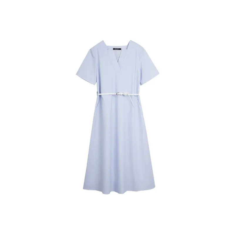 ELLE Short Sleeved Dress Women's-2