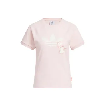 Adidas Originals Regular T Shirt Women's Light Pink