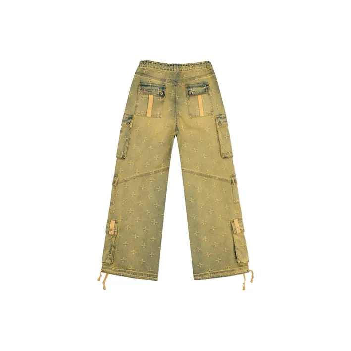 SMFK Jeans Unisex Temple Garden Yellow-0