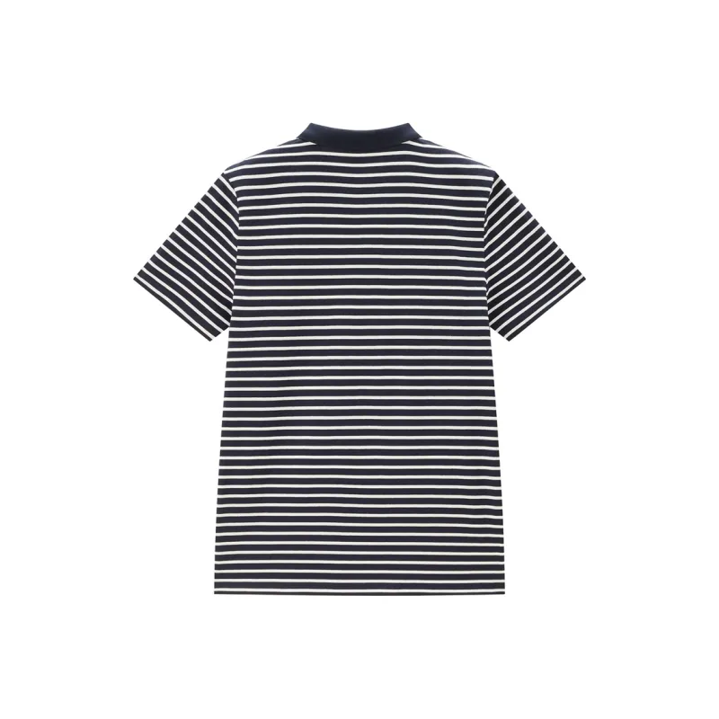 UNIQLO Polo Shirt Men's Blue White-1