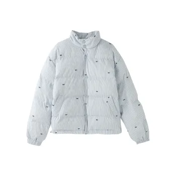 COVER TIME Puffer Jacket Women's Blue