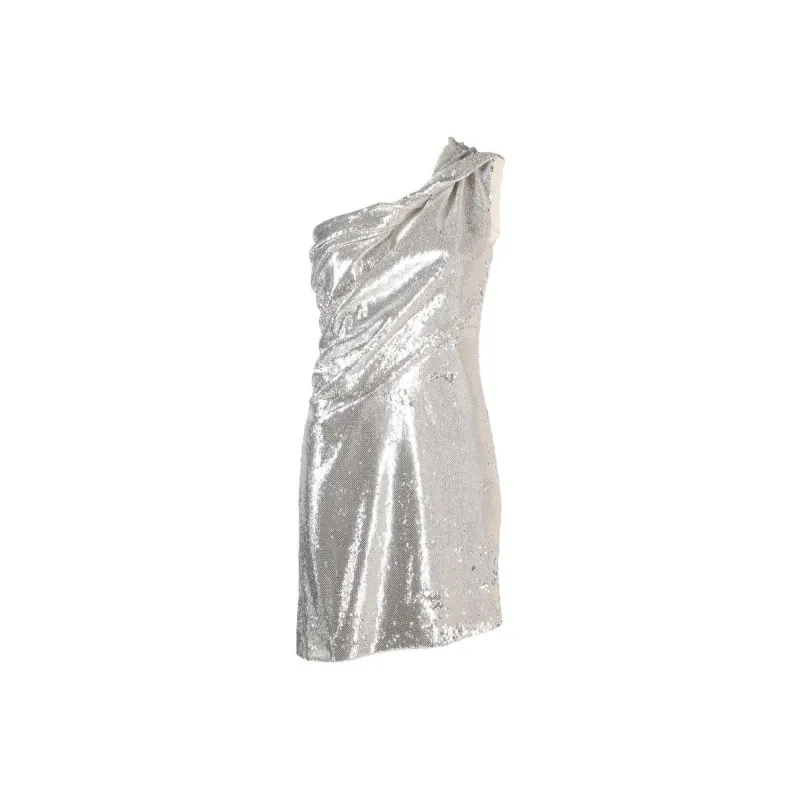 Givenchy SS22 Slip Dresses Women's Silver-0