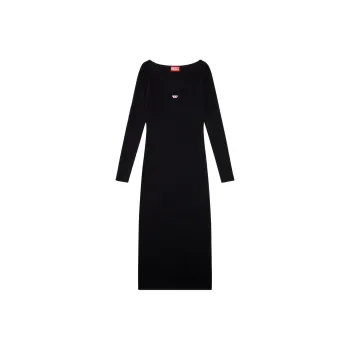 DIESEL D Ballet D Scoop Neck Midi Dress