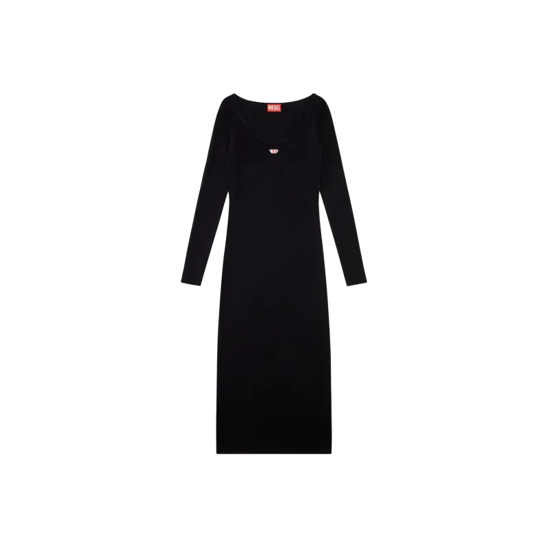 DIESEL D Ballet D Scoop Neck Midi Dress-0
