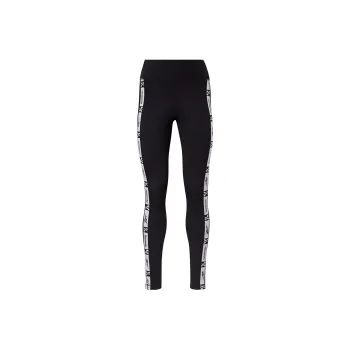 Reebok Tape Leggings Casual Pants Women's Black