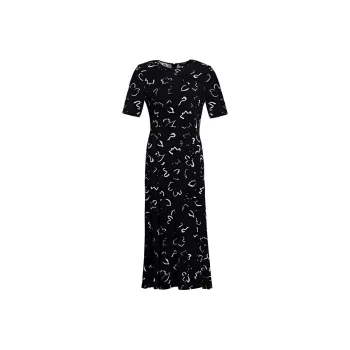 BESIONIA SS22 Short Sleeved Dresses Women's Black