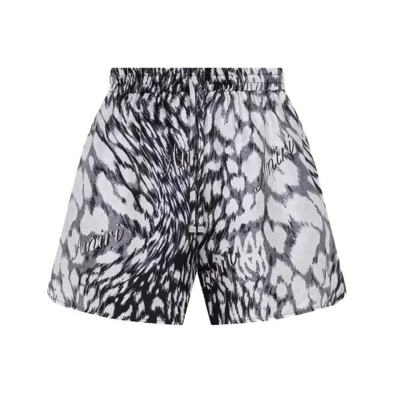 AMIRI Casual Shorts Women's Black/White-0