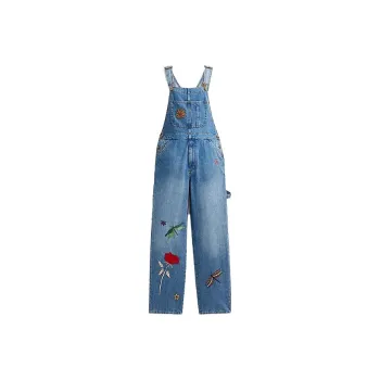 COACH Observed By Us Overalls Women's Denim Blue