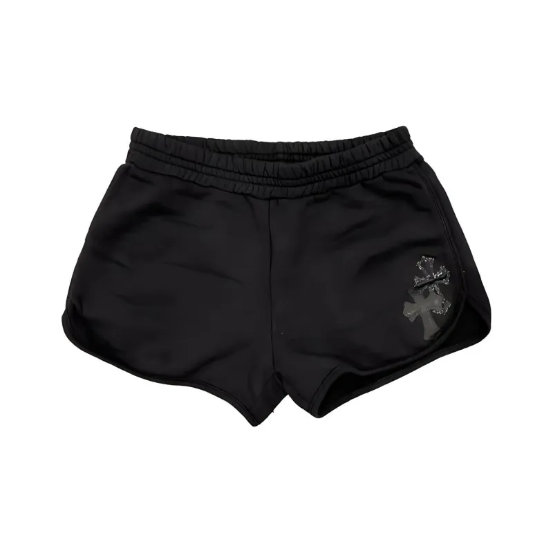 Chrome Hearts Cross Shorts 'Black'-0