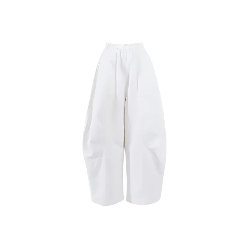 Wen Shan Casual Pants Women's White-0