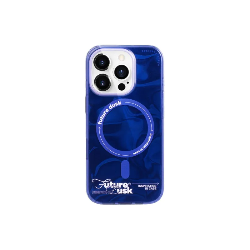 Shell Space TPU Material Original Future Dusk Magnetic Phone Cases Compatibility IPhone16/15/14/13 Minimalist-0