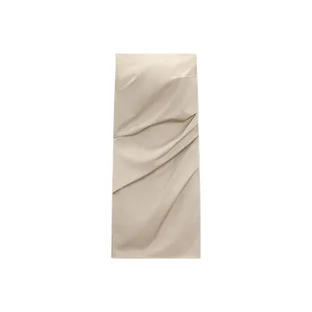 ZARA Sleeveless Dresses Women's Light Khaki