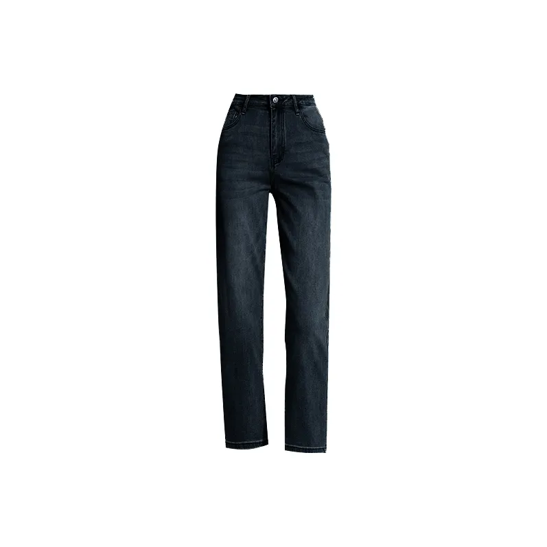 HELEH Versatile Jeans With Fishtail Flare Autumn Style Women's-6