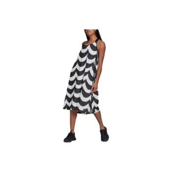 Adidas Originals Sleeveless Dress Women's Black White