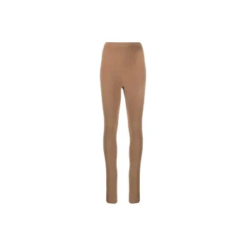 Ferragamo Leggings Women's Camel Brown