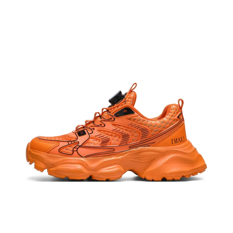 IMAU Breathable Low Top Chunky Sneakers Unisex-7
