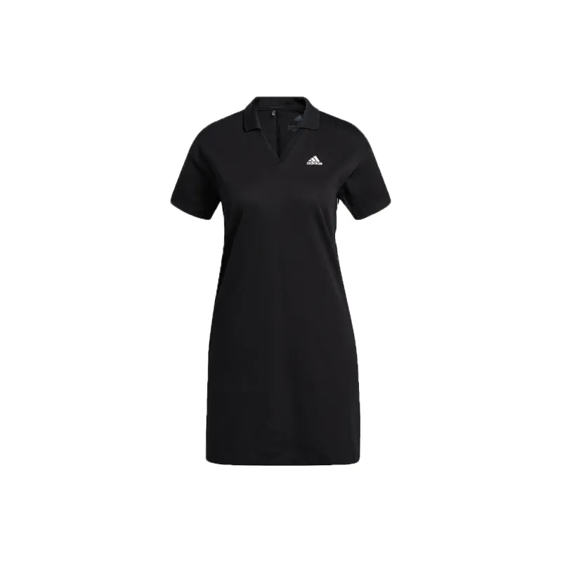 Adidas Short Sleeved Dress Women's Black-0