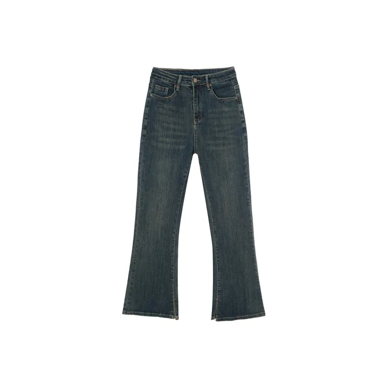 FAWENXIANGZI Jeans Women's Blue-0