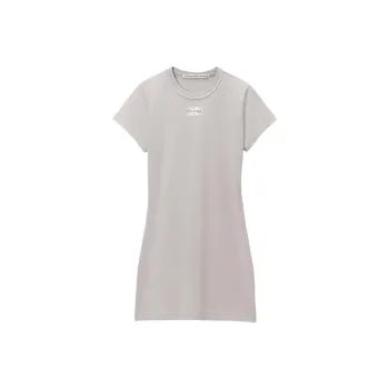 Alexander Wang Blade Logo Embossed Minidress