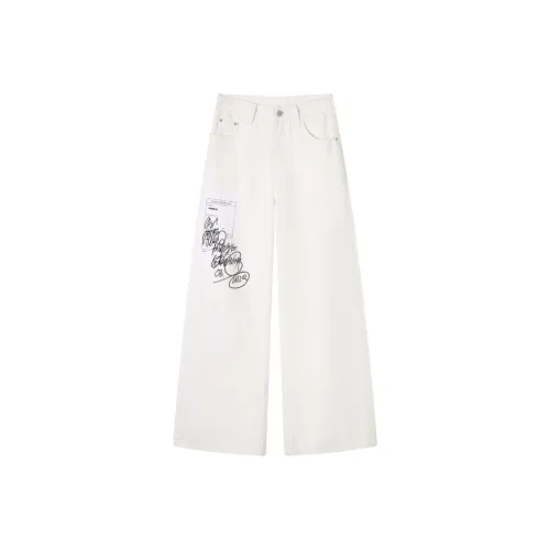 Ouyang Jeans Women's White