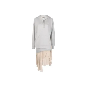 DIESEL FW22 Long-Sleeved Dresses Women's Gray