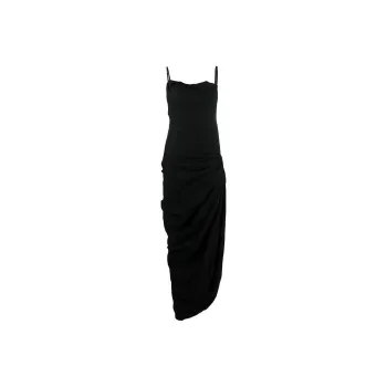 Jacquemus La Robe Saudade Longue 'Black'