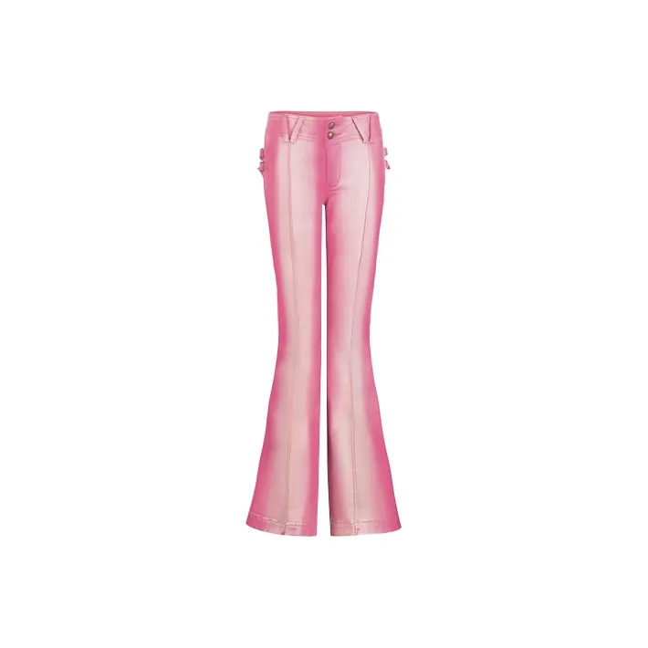 WooHa Jeans Women's Fuchsia-0