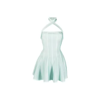 BALMAIN Sleeveless Dress Women's Green