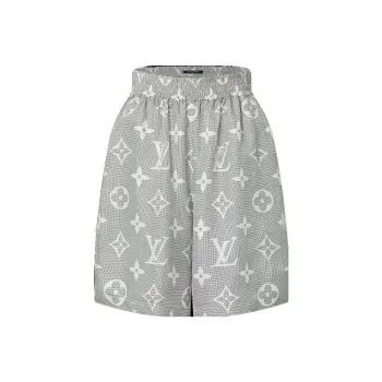 LOUIS VUITTON Casual Shorts Women's Gray