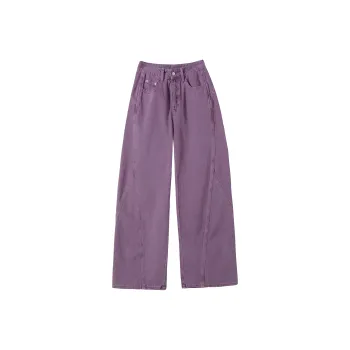 HTHK Jeans Women's Grape Purple