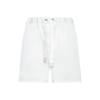 Moncler Drawstring Elastic Waist Shorts
