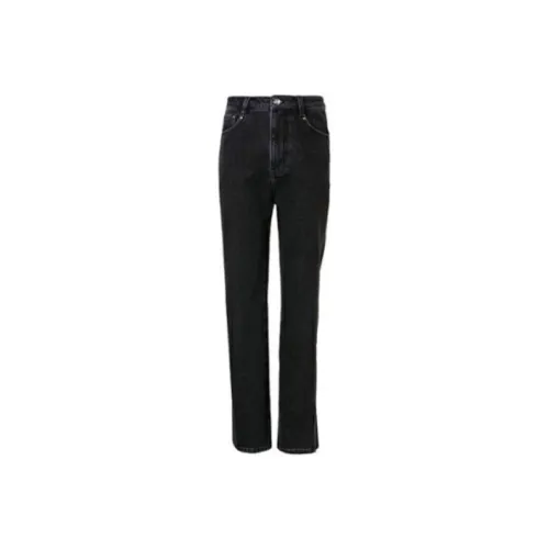 LOFT SHINE Straight Jeans Women's Denim Blue